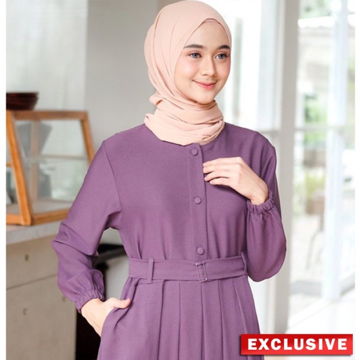 A TRAND model Baju Gamis Remaja Terbaru N_muslimah Kekinian 2021