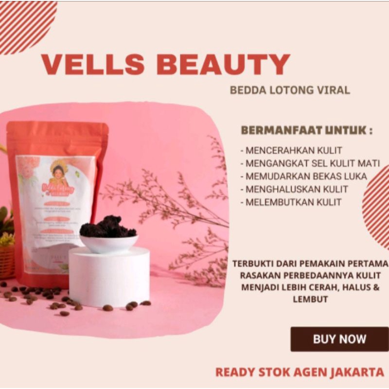 [ READY STOCK  ]   KEMASAN BARU / Lulur Bedda Lotong By VELIS STORE