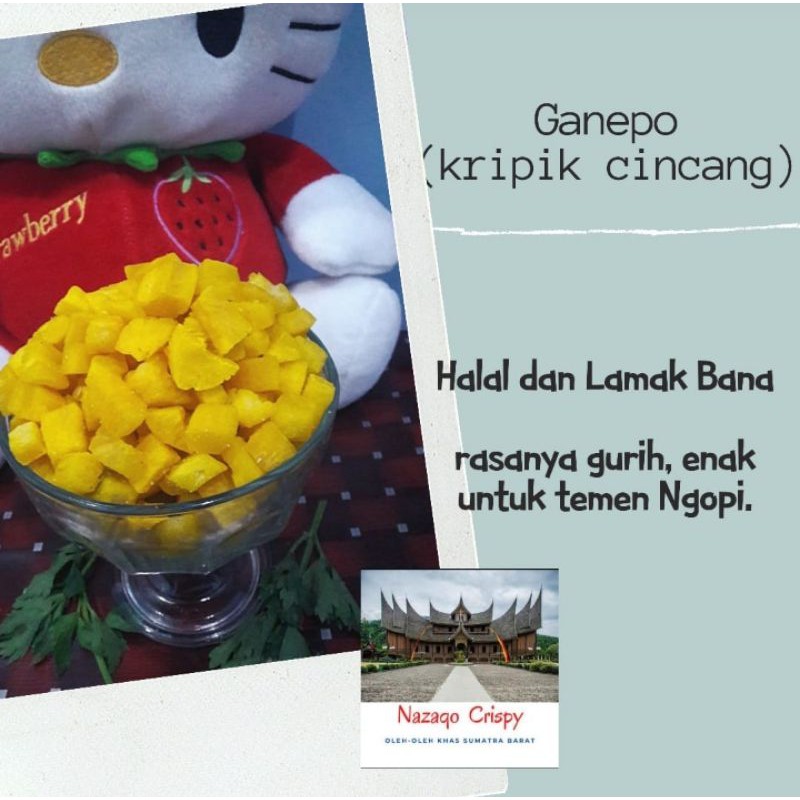 

Ganepo (karupuak cancang/ampera) 250 Gram