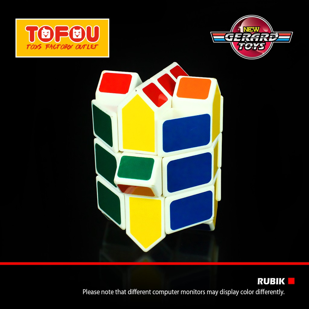 Mainan Anak Rubik MC DS38 Gedung Murah