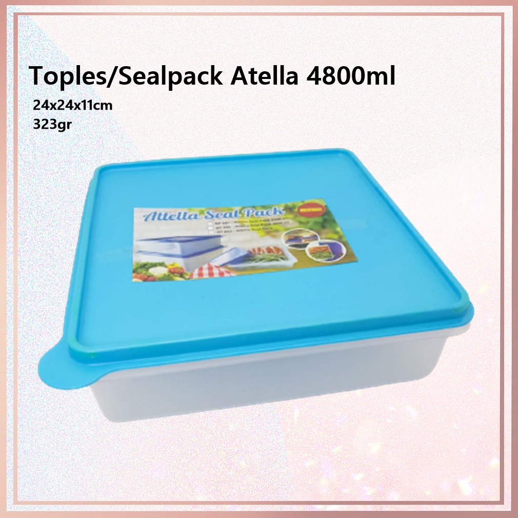 Toples Penyimpanan/Sealpack Atella 4800ml