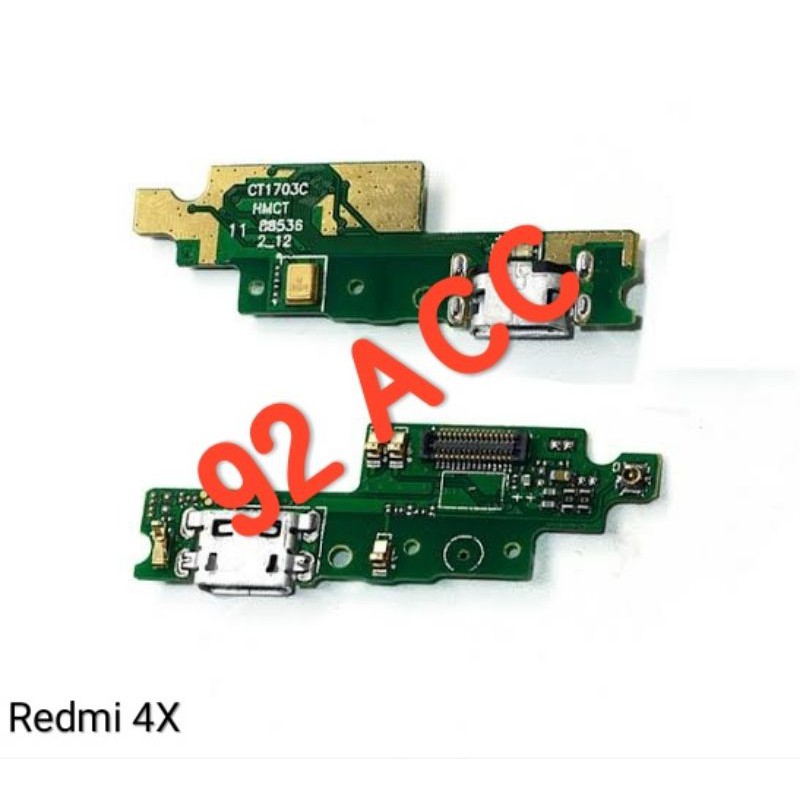 CONNECTOR CHARGER / PAPAN CHARGER / FLEXI CHARGER XIAOMI REDMI 4X FULLSET