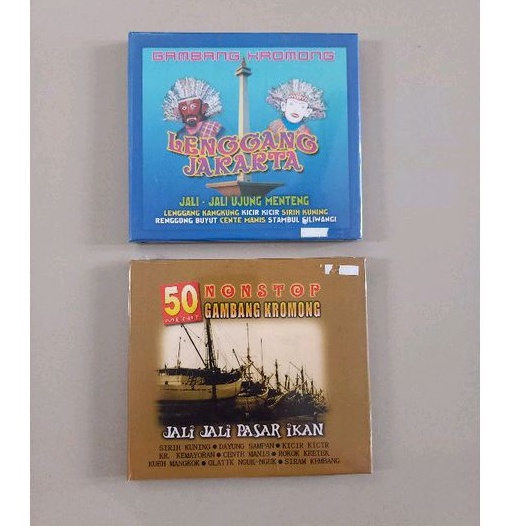 CD 50 NONSTOP GAMBANG KROMONG/GAMBANG KROMONG LEGANG JAKARTA/ PAKET GAMBANG KROMONG