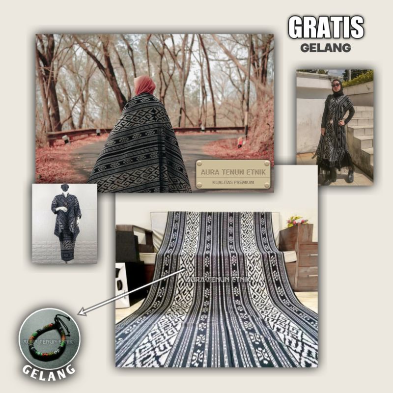 Kain Tenun Ikat Troso Jepara Blanket Etnik Toraja Ntt Lombok Lurik Baju Couple Pasangan Pria Wanita