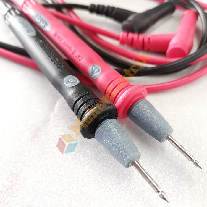 Kabel Probe Multimeter Multitester Set Hitam Merah