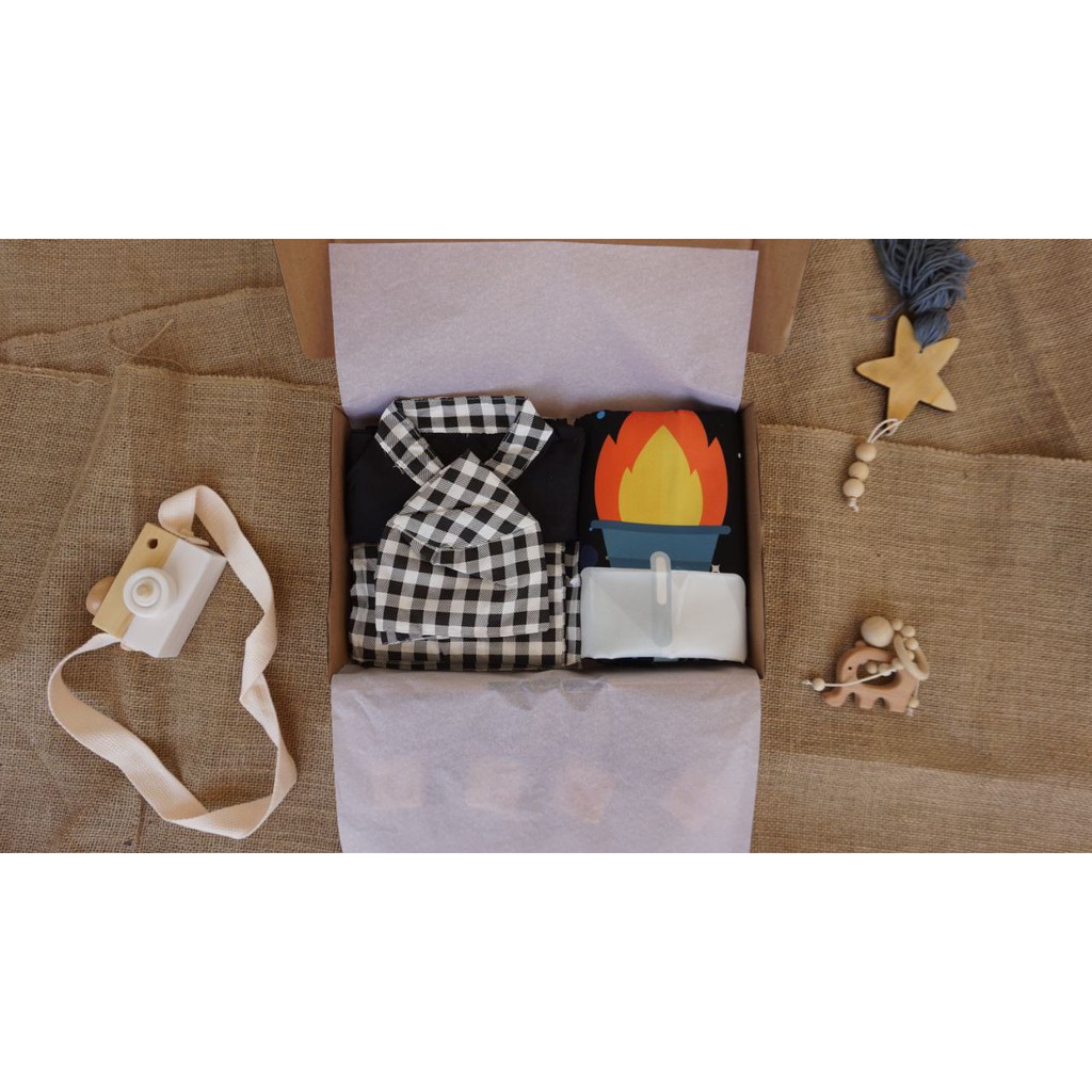 Hampers Kado Anak Lebaran Idul Fitri Alat Sholat Sajadah Sarung Baju Koko Anak Laki Laki 1 2 3 Tahun-4