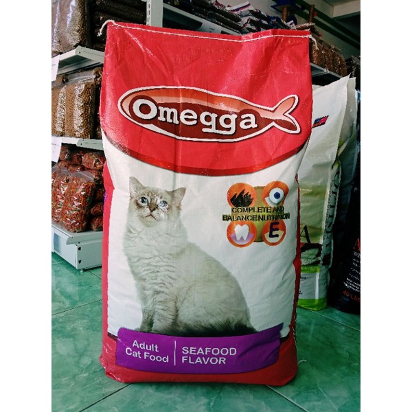 Grab/GOJEK Omegga Cat Seafood 20kg/ omega seafood 20kg/ cat food/ omegga