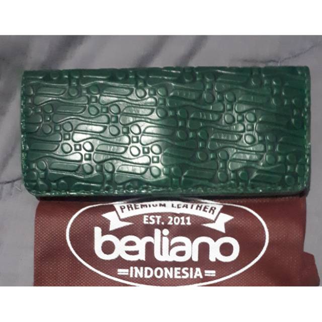 bifold   berliano hijau botol nbu
