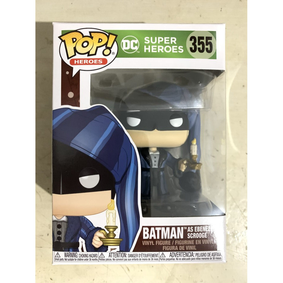 Funko POP Heroes: Holiday - Batman as Ebenezer Scrooge in Pajamas