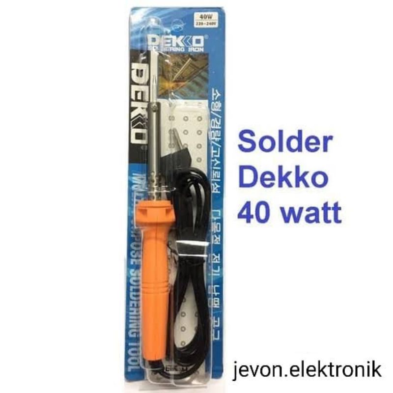 Solder Dekko 40 watt Soldering Iron DS40N 40W
