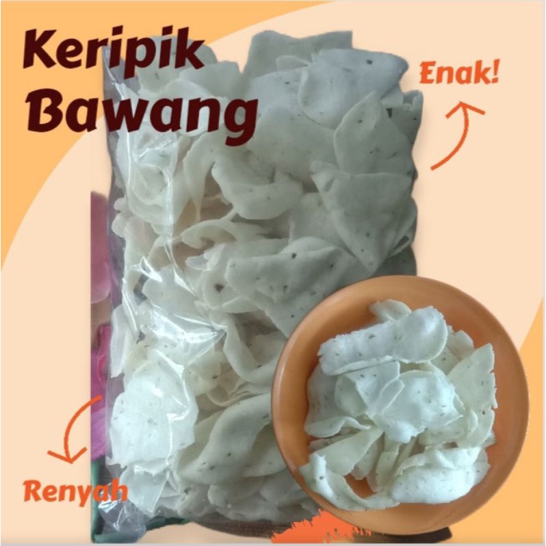

Makanan Ringan Keripik Bawang Kue Bawang Kriuk 250 Gr