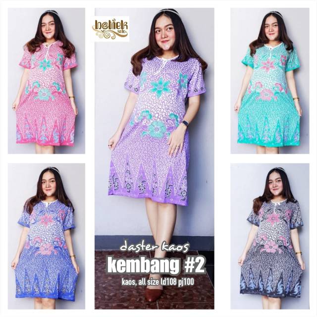 Daster Kaos Kembang// Batik Solo Ori