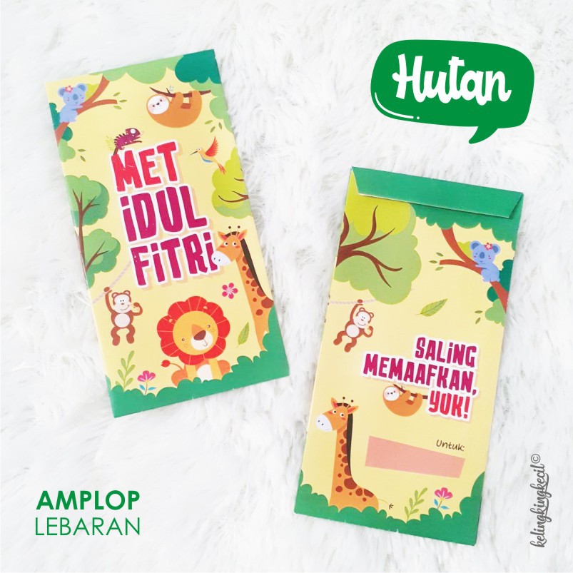 

SALE...!! AMPLOP LEBARAN - HUTAN - BESAR
