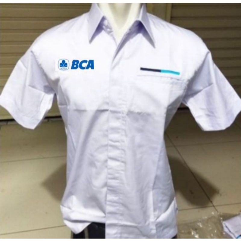 kemeja Bank BCA kemeja BCA baju Bank BCA seragam bank BCA Baju kerja bank BCA Baju dinas Bank BCA pa