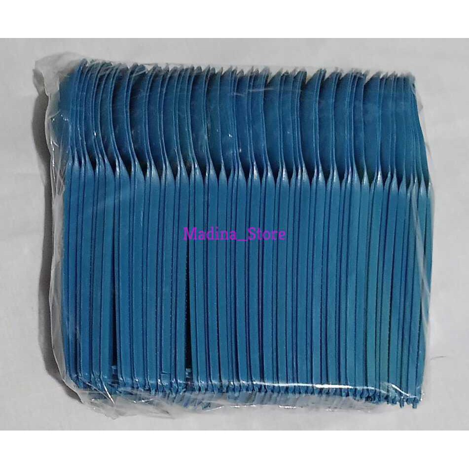 TERMURAH Sendok Pop Ice Warna 100 pcs/Sendok Warna/Sendok Plastik/Sendok Warna Plastik
