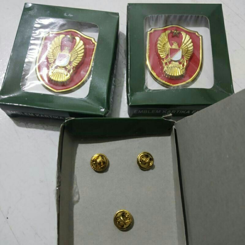 Emblem Baret Hijau Kartika Eka Paksi TNI-AD
