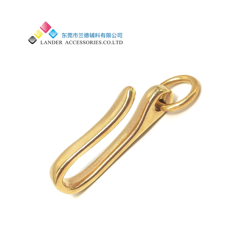 Cantelan Pengait Dompet Solid Brass Snaphook Fish Hook LANDER / Hook / H-4057