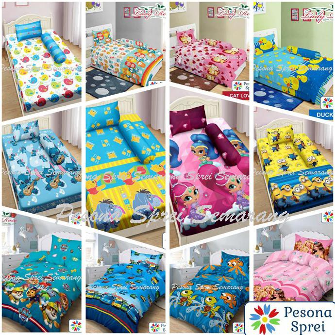 ( BISA COD ) SPREI LADY ROSE 100x200 / SPREI LADY ROSE SINGLE