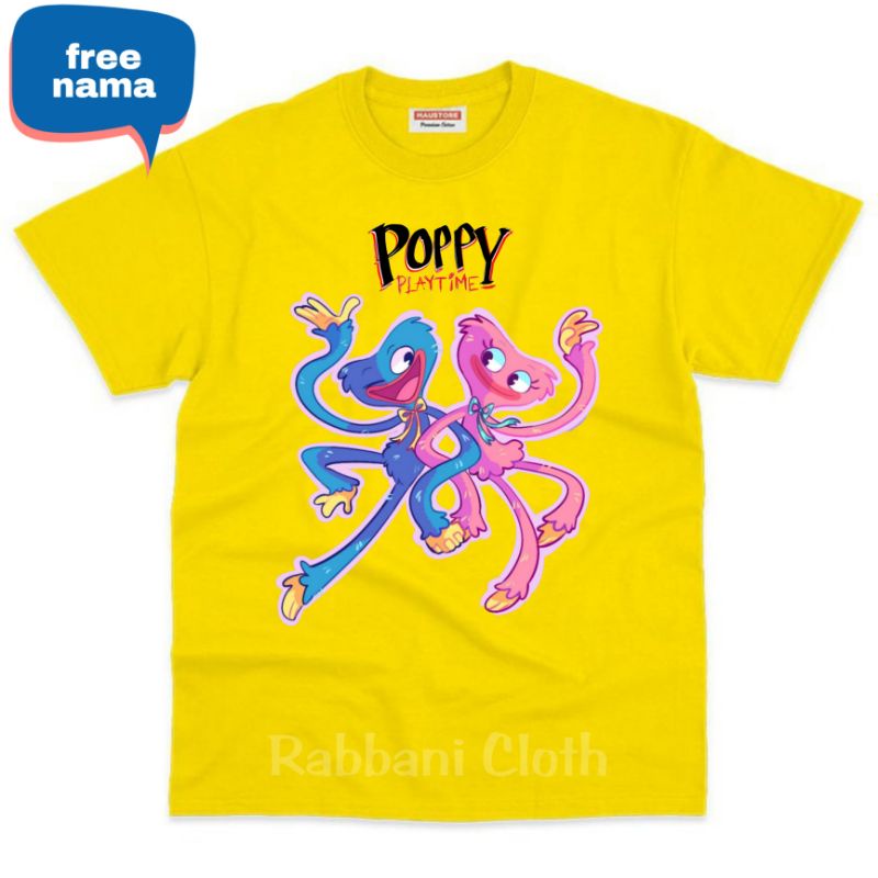 baju kaos anak poppy playtime