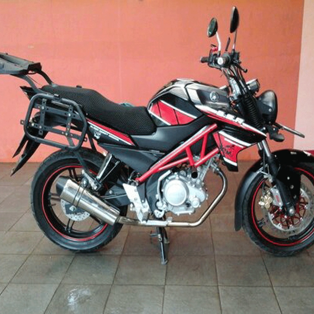 Jual Braket Breket Pesek New Vixion 5INCH Set Headlamp Cb100 YB100 Dudukan Lampu Bulat NVL New Vixion Indonesia Shopee Indonesia