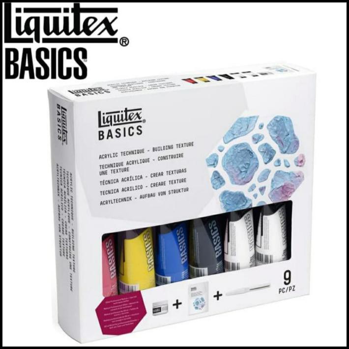 

Promo Cat Acrylic Liquitex Basics Technique Set