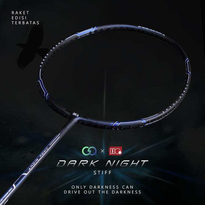HARGA TERBAIK Hi-Qua Special Edition The Dark Night Raket Badminton Up to 30Lbs