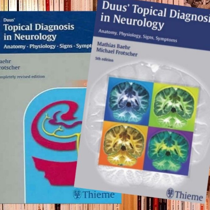 BUKU PAKET, DUUS' TOPICAL DIAGNOSIS IN NEUROLOGY, 4th & 5th Edition