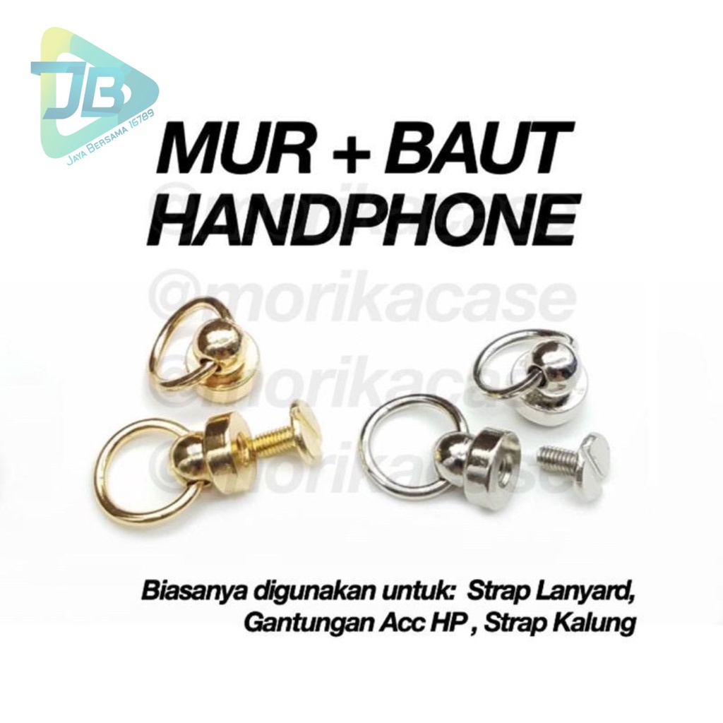mur baut sekrup khusus sling slingcase lanyard pengait strap tali hp chain universal case JB5301
