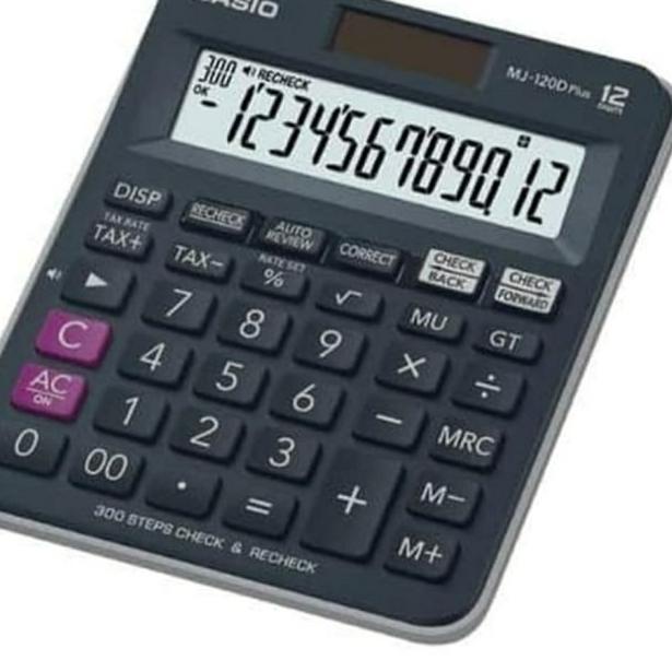 

◄ CASIO MJ-120D PLUS - KALKULATOR CHECK & CORRECT / Calculator Cek Ulang ♛