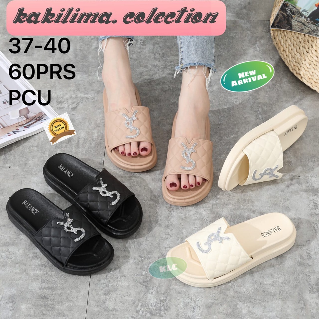 balance 1606-K1/sandal jelly wanita sendal wedges selop perempuan ori produk impor