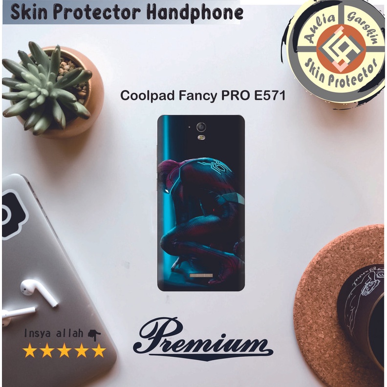 Dapat 2pcs Garskin HP Coolpad Fancy PRO E571 Motif YCX - Free Custom Motif Via Chat