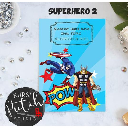 

Buruan Beli Amplop Uang Untuk Lebaran / Angpao Motif Super Hero Bisa Custom