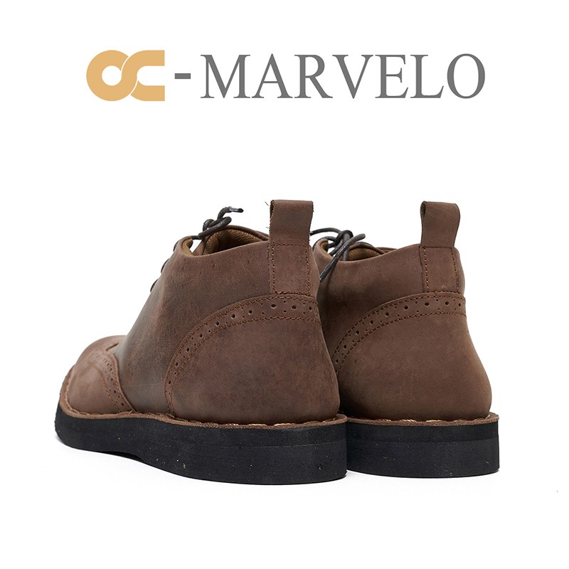 SEPATU KULIT PRIA BOOT OC MARVELO