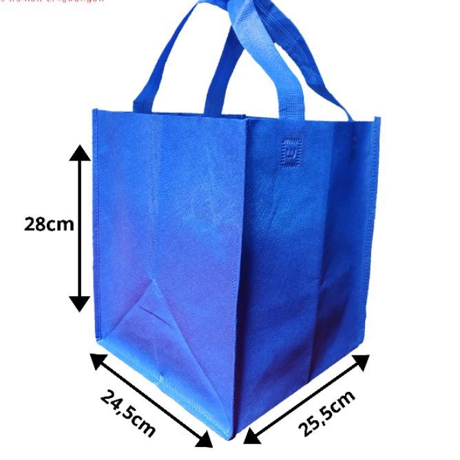 

Tas Kain Spunbond Jahit / Tas nasi kotak Uk.25,5x28