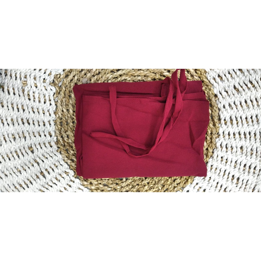HIJAB MARYAM XXL ||  BERGO MARYAM DIAMOND ITALIANO XXL || JILBAB JUMBO-MAROON