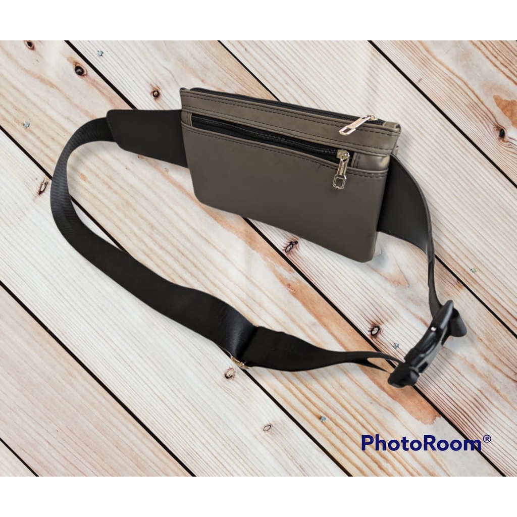 Tas Pria Waist Bag Waterproof Original Polo Amstar Premium Tas Pinggang &amp; Tas Selempang Bahu