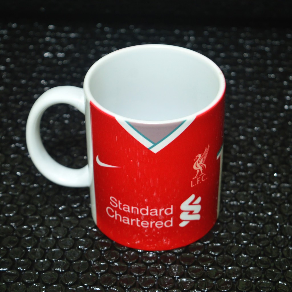 Mug Jersey Liverpool Custom Nama Nomor Patch