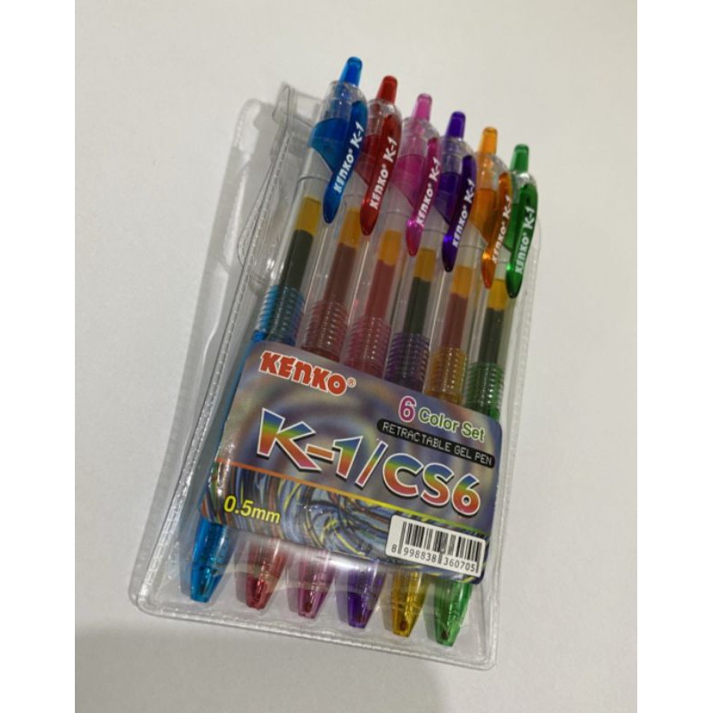 

PULPEN GEL KENKO K1 SET 6