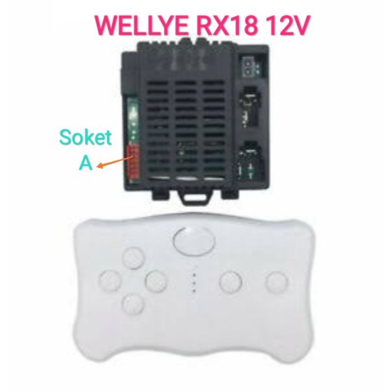 Remot dan IC Penerima signal Bluetooth 12V mobil mainan aki