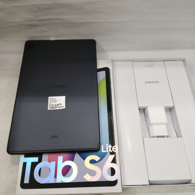 SAMSUNG Tab S6 Lite Ram 4/128GB Second Resmi Samsung Sein