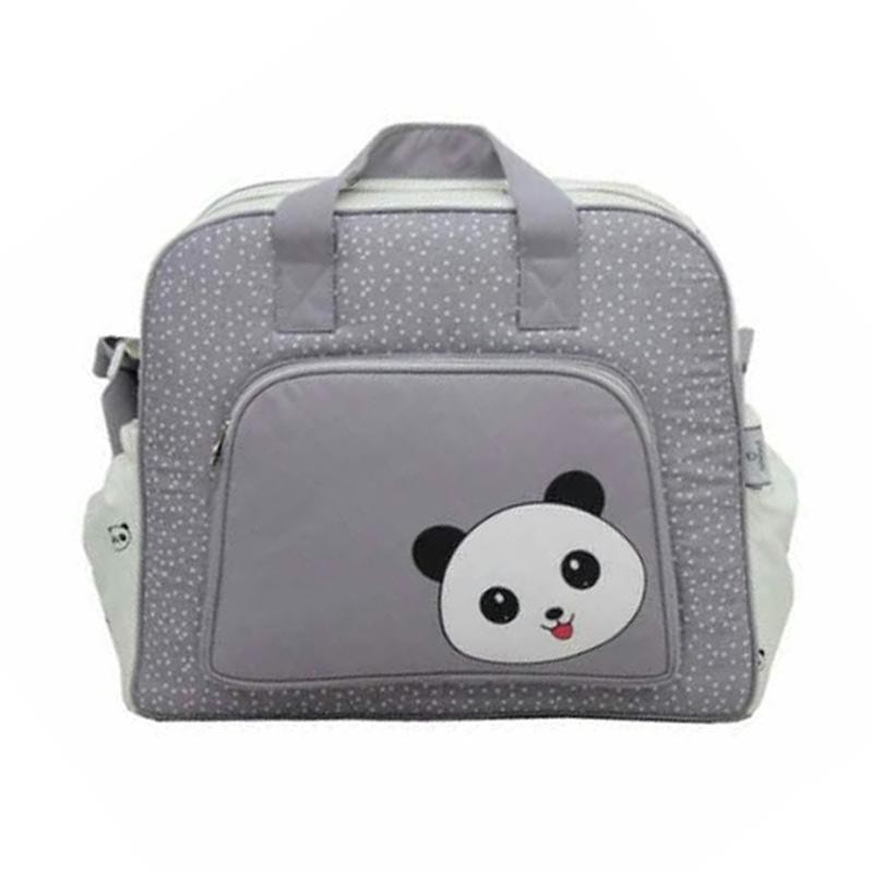 Omiland OBT4331 Tas Bayi Besar Panda Series Abu