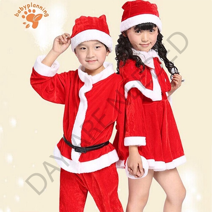 Baju kostum santa claus christmas anak laki laki santa claus costume sinter clause santa clause cowo