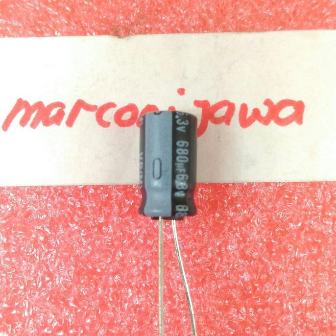 680Uf 6V3 Capasitor 680Uf 6V3 Nichicon Marcojiw99 Buru Order