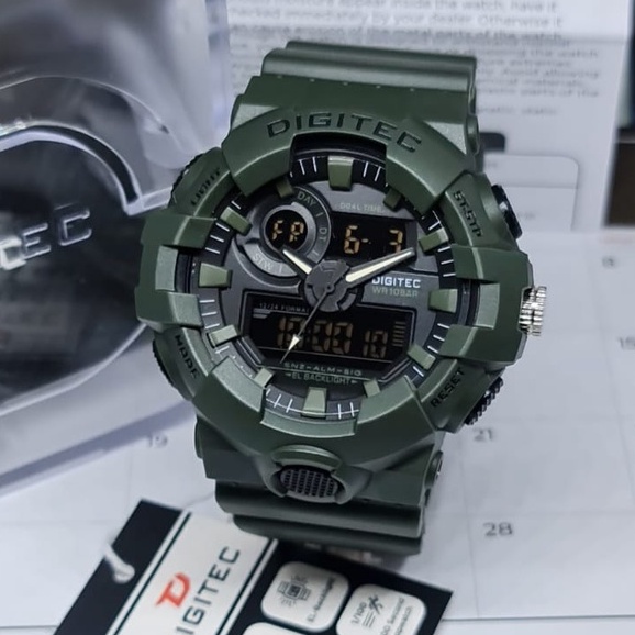 jam tangan pria original DIGITEC DA 2112T 2112 T