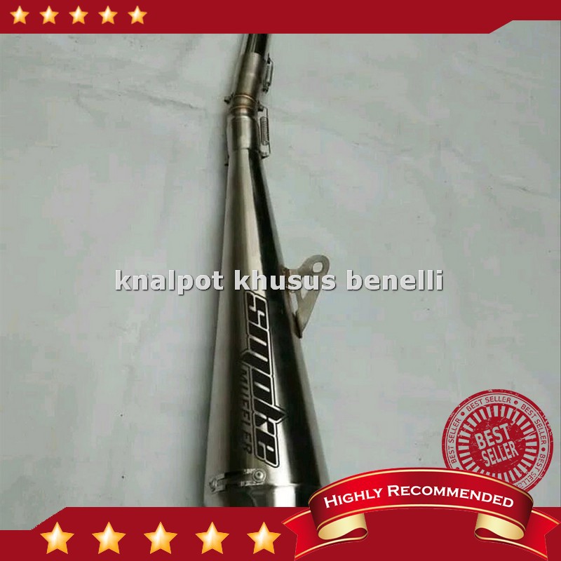 Jual knalpot Benelli cafe racer 152
