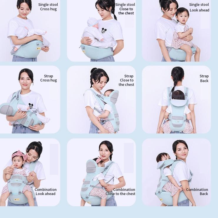 ⇶ Baby safe Gendongan Bayi / Gendongan Anak Depan Multi/Gendongan Bayi SSC/Gendongan Hipseat Bayi ゛