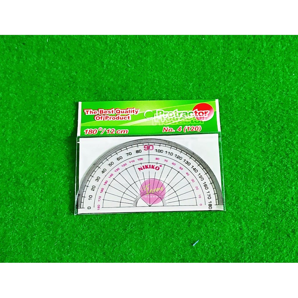 

1 Pcs Nikiko Penggaris Busur Protactor