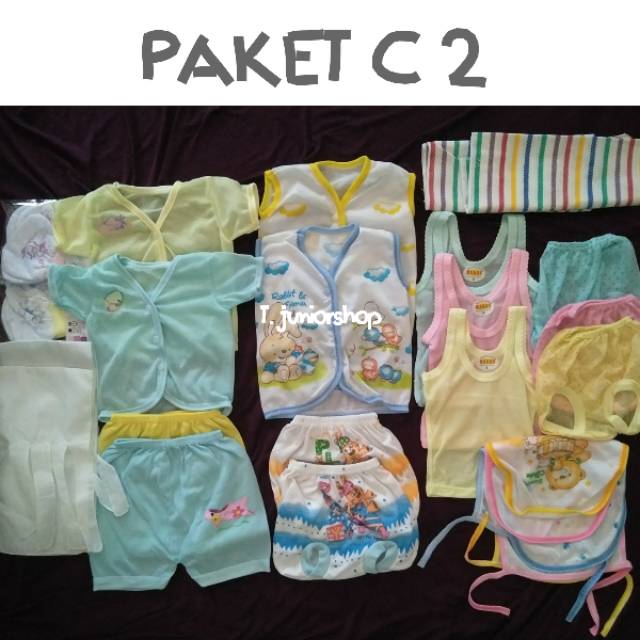 PAKET HEMAT BAJU BAYI BARU LAHIR