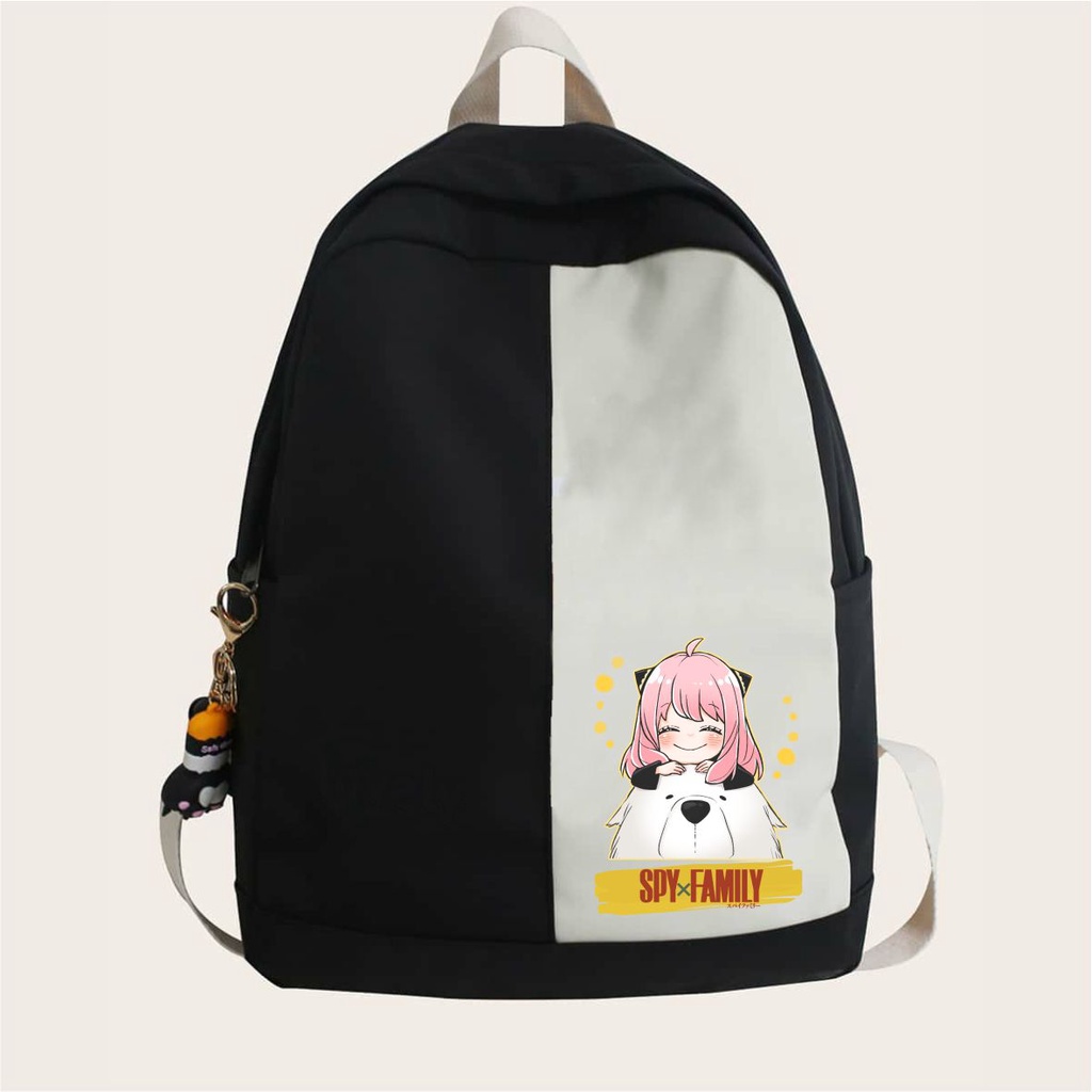 PVJ Tas SPY x Family Ransel Sekolah Anime Anya Forger Backpack School Premium Design