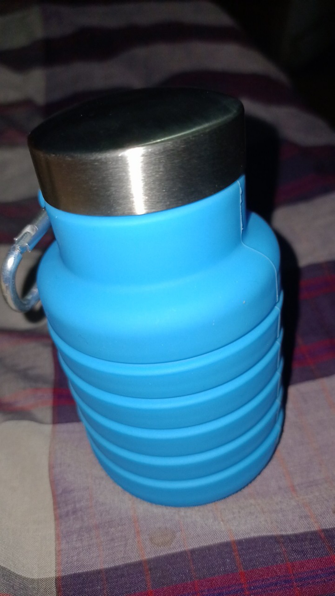 Botol Minum Lipat Spiral 550ml Silikon Tumbler Anak Olahraga Bpa Free Murah Food Grade Portable Gym